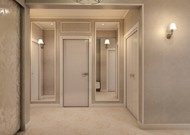 Дизайн двухкомнатной квартиры в ЖК Балтийская Жемчужина (Прихожая)